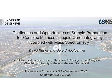 Challenges and Opportunities of Sample Preparation for Complex Matrices in Liquid Chromatography coupled with Mass Spectrometer