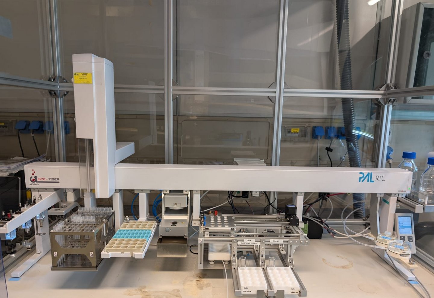 SPE Tiber System to automates PAH and TPH Solid Phase Extraction of sewage sludge, ash and slag from waste-to-energy plants