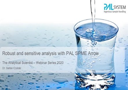 SPME Arrow Webinar 