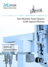 New Volumetric Pump Enhances LC/MS Injection Efficiency
