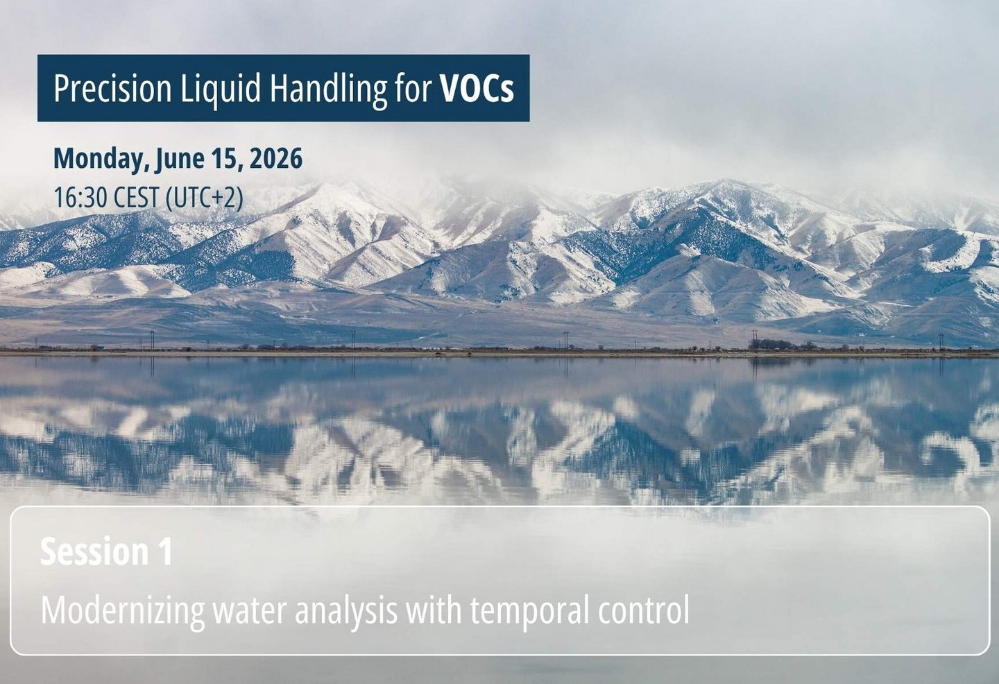 Stop manual preparation errors. Register for our webinar series to see how robotic automation ensures GC/MS results are a pure reflection of your science.
