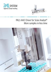 PAL3 AAO Driver for Sciex Analyst®