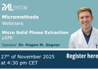 Micromethods - Automated µSPE Cleanup for High-Throughput QuEChERS Analysis