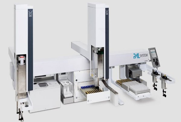 AL DHR dual head robotic platform designed for parallel sample preparation and lab automation.
