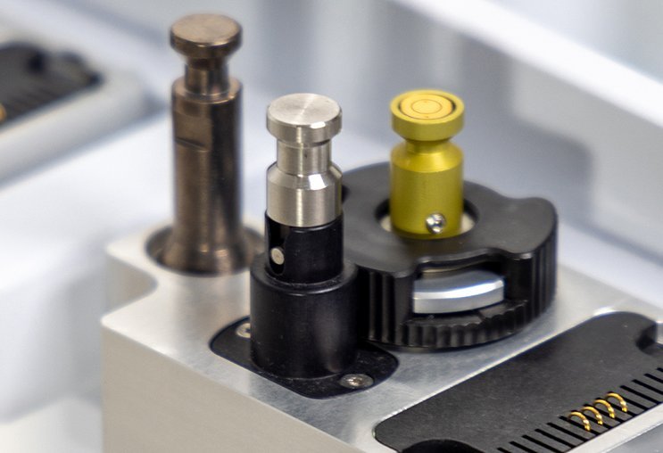 Smart Syringe close up on smart chip