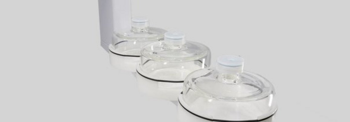 Close-up of PAL Solvent Module for robotic systems used in analytical sample processing