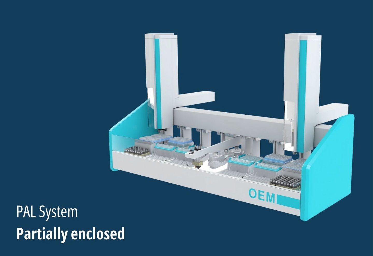Accelerate your time-to-market with an OEM-branded, partially enclosed system.