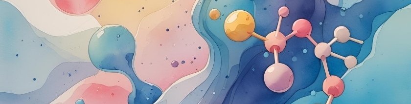 abstract depiction of metabolites ready for metabolomics analysis in a tissue
