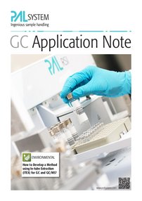 How to Develop a Method using In-tube Extraction (ITEX) for GC and GC/MS?
