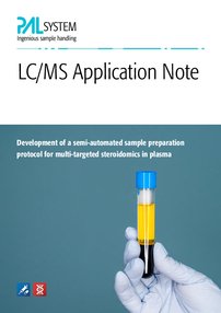 Development of a semi-automated sample preparation protocol for  multi-targeted steroidomics in plasma