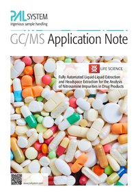 Fully Automated Liquid-Liquid Extraction and Headspace Extraction for the Analysis of Nitrosamine Impurities in Drug Products