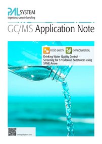 Drinking Water Quality Control - Screening for 57 Odorous Substances using SPME Arrow