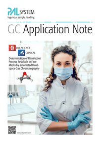 Determination of Disinfection Process Residuals in Face Masks by automated Headspace- Gas Chromatography