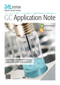 Determination of iodoform in drinking water by PAL SPME Arrow and GC/MS