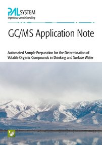 Automated Sample Preparation for the Determination of  Volatile Organic Compounds in Drinking and Surface Water