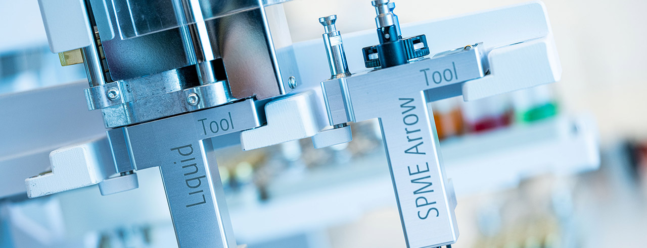 Tools for Automated Sample Preparation SPME Arrow Too on parkstation